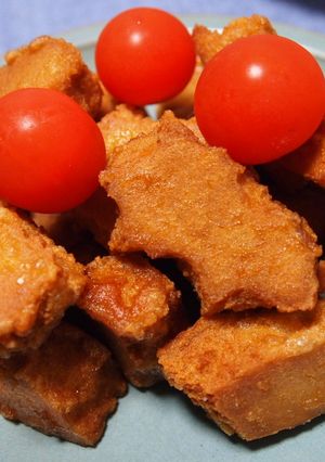 高野豆腐のから揚げ-レシピのメイン写真