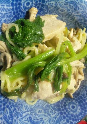 セロリと鶏肉のレモン風味焼きそば-レシピのメイン写真