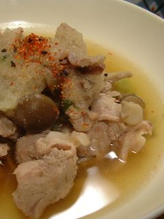 豚肉としめじのサッパリおろし煮★゛-レシピのメイン写真