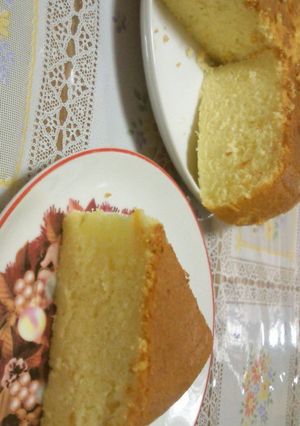 炊飯器で材料4つのふゎふゎケーキ-レシピのメイン写真