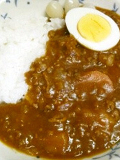 圧力鍋で簡単野菜ジュースと挽き肉のカレー-レシピのメイン写真