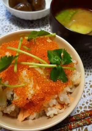 ロンド２４☆鮭のはらこ飯-レシピのメイン写真