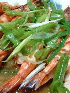蒸しエビのオイルがけ-レシピのメイン写真