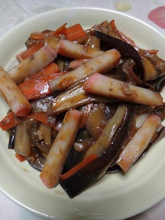 かまぼこ入り麻婆茄子-レシピのメイン写真