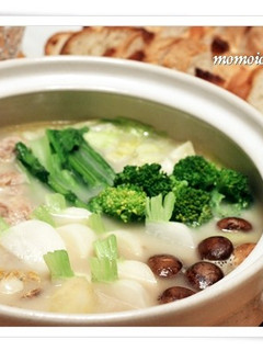 とろ~りチーズ豆乳鍋-レシピのメイン写真