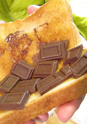 チョコっと☆トースト-レシピのメイン写真