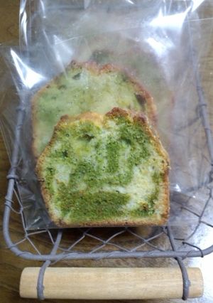 ＊抹茶のマーブルパウンドケーキ＊-レシピのメイン写真