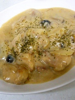 鶏もも肉のクリーム煮-レシピのメイン写真