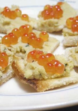 大豆のムフスでカナッペ-レシピのメイン写真