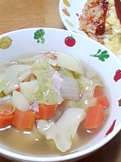 簡単野菜スープ-レシピのメイン写真