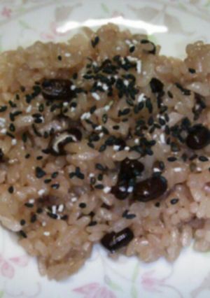 炊飯器で☆ふっくらお赤飯-レシピのメイン写真
