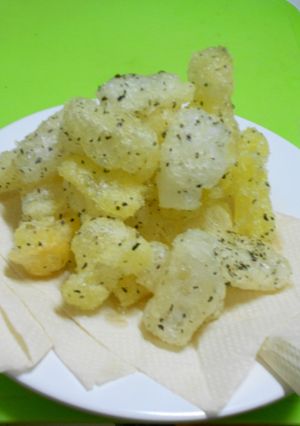 揚げ餅のバジルソルト味-レシピのメイン写真