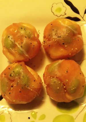 生ハムとクリームチーズの手まり-レシピのメイン写真
