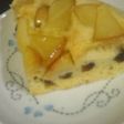 朝食にも☆ふわふわりんごケーキ