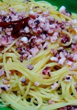 タコミンチのペペロンチーノパスタ-レシピのメイン写真