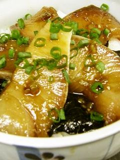 ブリの漬け丼 ニンニク醤油かけ。。。-レシピのメイン写真