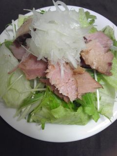 市販の焼き豚で簡単サラダ-レシピのメイン写真