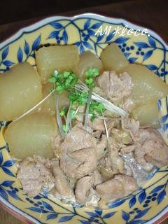 「ぽかぽか☆豚と大根の煮物」-レシピのメイン写真