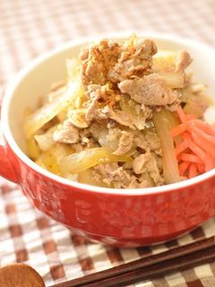牛丼-レシピのメイン写真