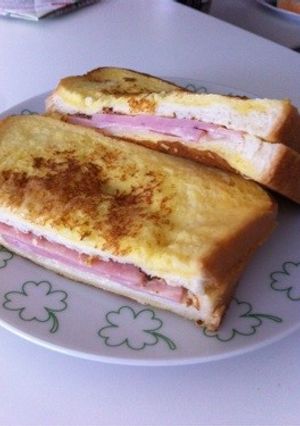 ハムサンドのフレンチトースト☆-レシピのメイン写真