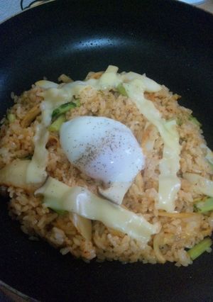 キムチ温玉チャーハン-レシピのメイン写真