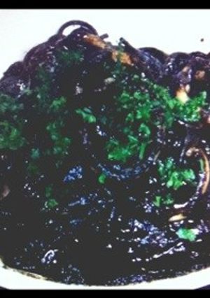 イカスミパスタ-レシピのメイン写真