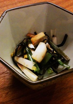 エシャロットと塩昆布で酒の肴-レシピのメイン写真