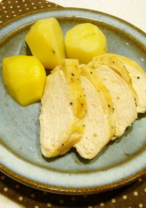 生姜香る♪鶏胸チャーシュー-レシピのメイン写真
