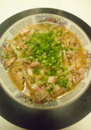 豚肉入りもやしラーメン！-レシピのメイン写真