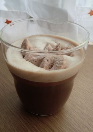 きれいなコーヒーエキスで、カフェショコラ-レシピのメイン写真