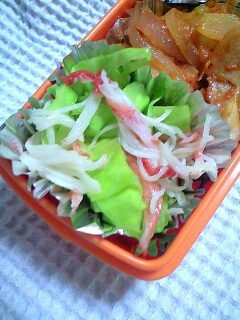 *お弁当に*3分で簡単キャベツの和え物-レシピのメイン写真