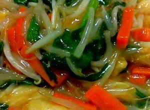 柔らかむね肉ともやしの中華あん★-レシピのメイン写真