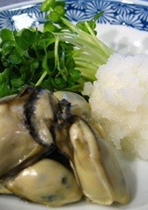 牡蠣の酒炒り-レシピのメイン写真