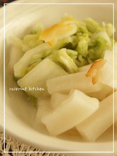 塩麹と柚子茶のお漬物-レシピのメイン写真