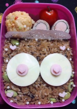 バレンタインのお弁当に☆ハート乳-レシピのメイン写真
