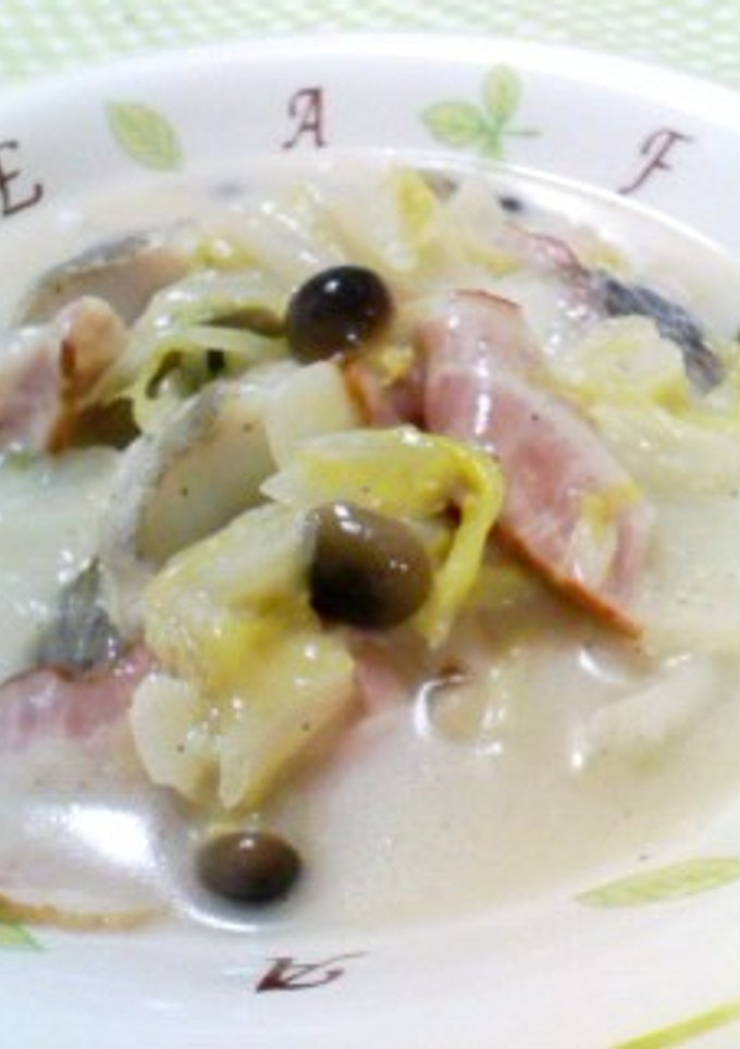 あったかとろ～り◎白菜とタラのクリーム煮-レシピのメイン写真