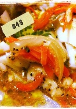 鱈!バタポンマヨのレンジ蒸し♪-レシピのメイン写真