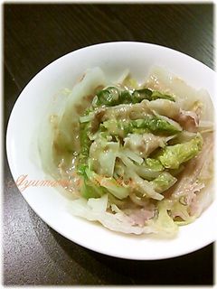 白菜と豚のミルフィーユ蒸し-レシピのメイン写真