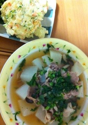 大根と豚肉のあわせ煮-レシピのメイン写真
