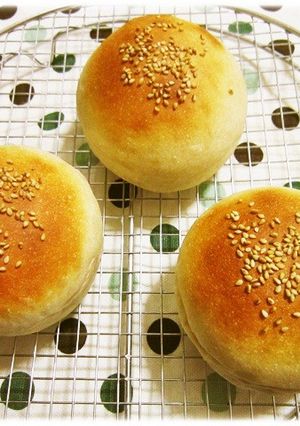 ふんわりもちっと★しあわせバンズ-レシピのメイン写真