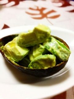 アボカドのスペインマヨネーズ和え!-レシピのメイン写真