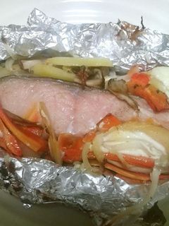手抜き☆鮭のホイル焼き-レシピのメイン写真