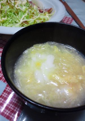 チュルチュルっと朝ごはん♪簡単春雨スープ-レシピのメイン写真