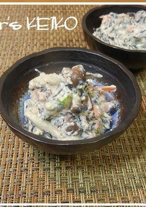 【農家のレシピ】ひじきとシメジの白和え-レシピのメイン写真