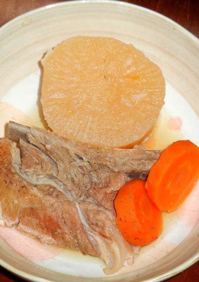 豚スペアリブと大根の煮込み-レシピのメイン写真