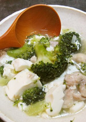 熱々☆ブロッコリー豆腐-レシピのメイン写真