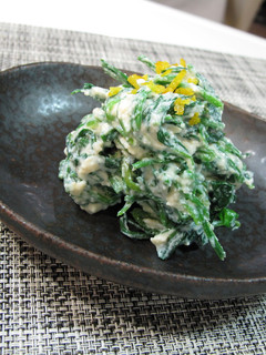 塩麹豆腐の白和え ~ほうれん草~-レシピのメイン写真