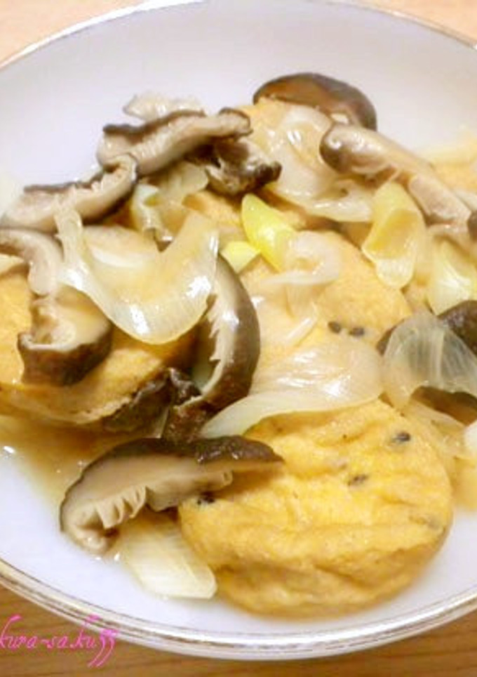 がんもどきと椎茸の簡単煮物☆-レシピのメイン写真
