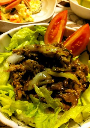 超簡単！うまいっ塩ダレ豚丼～♪-レシピのメイン写真