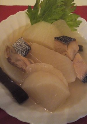 大根と鮭の洋風スープ煮-レシピのメイン写真